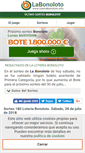 Mobile Screenshot of loteriabonoloto.info